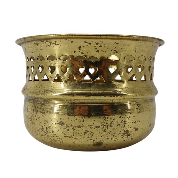 Unbranded Other - Vintage Brass Dish Vase Planter Decorative Bowls